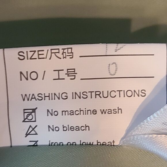 New Mother of the Bride/Groom (12) Dusty Sage Green Lace & Chiffon Ruched Dress - Picture 10 of 13